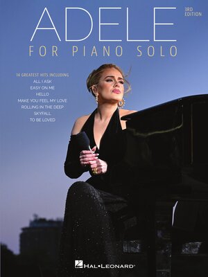cover image of Adele for Piano Solo